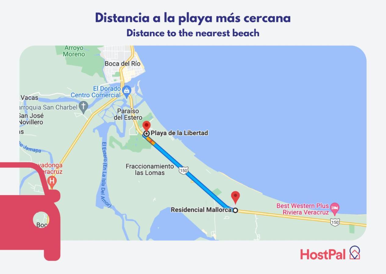 Hostpal Residencial Mallorca Веракрус Экстерьер фото